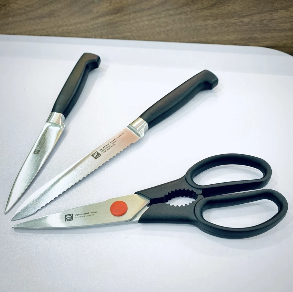 Bộ dao tự mài Zwilling Vier Sterne Sharp Block 7 món