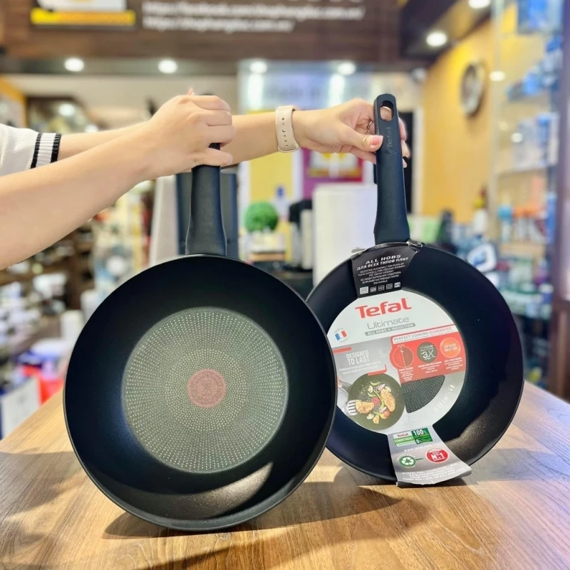 Chảo chiên sâu lòng Tefal Ultimate 28cm - Made in France