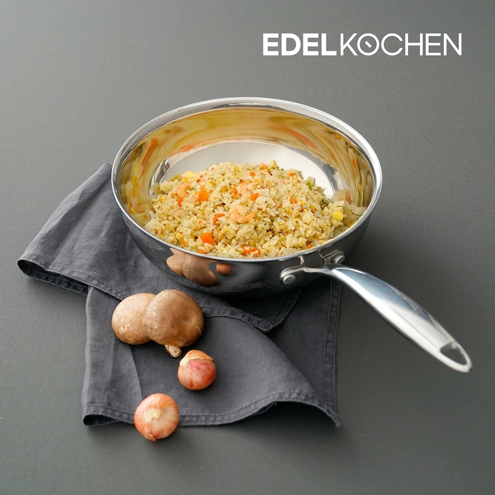 Chảo inox sâu lòng Edelkochen Coco Collection 24cm