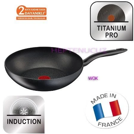 CHẢO SÂU LÒNG TEFAL HARD TITANIUM 28CM