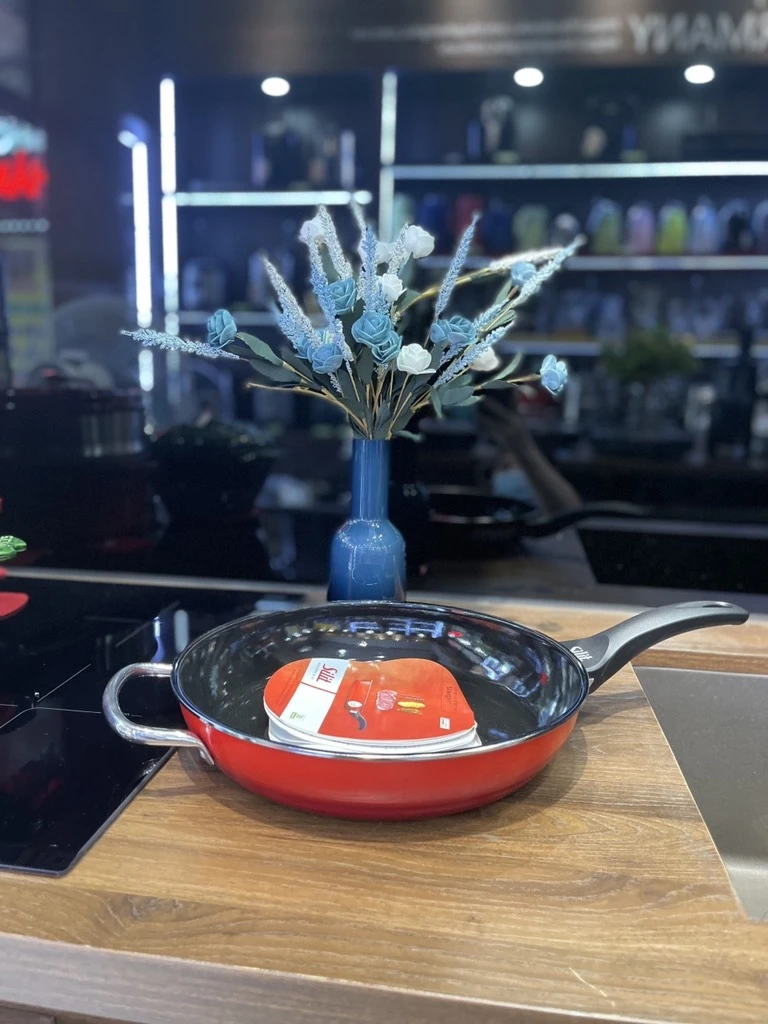 Chảo Silit Silargan Energy màu đỏ 28cm
