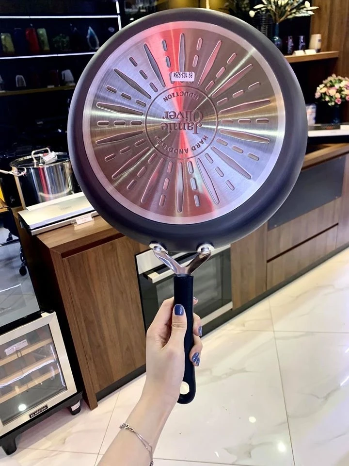 CHẢO TEFAL JAMIE OLIVER HARD ANODISED SIZE 28CM