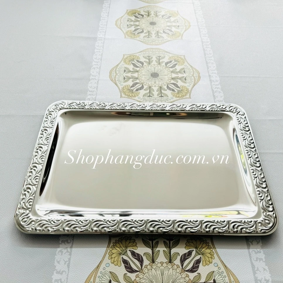 Khay inox Shcutzfolie APS 43x21cm (Made in Germany)