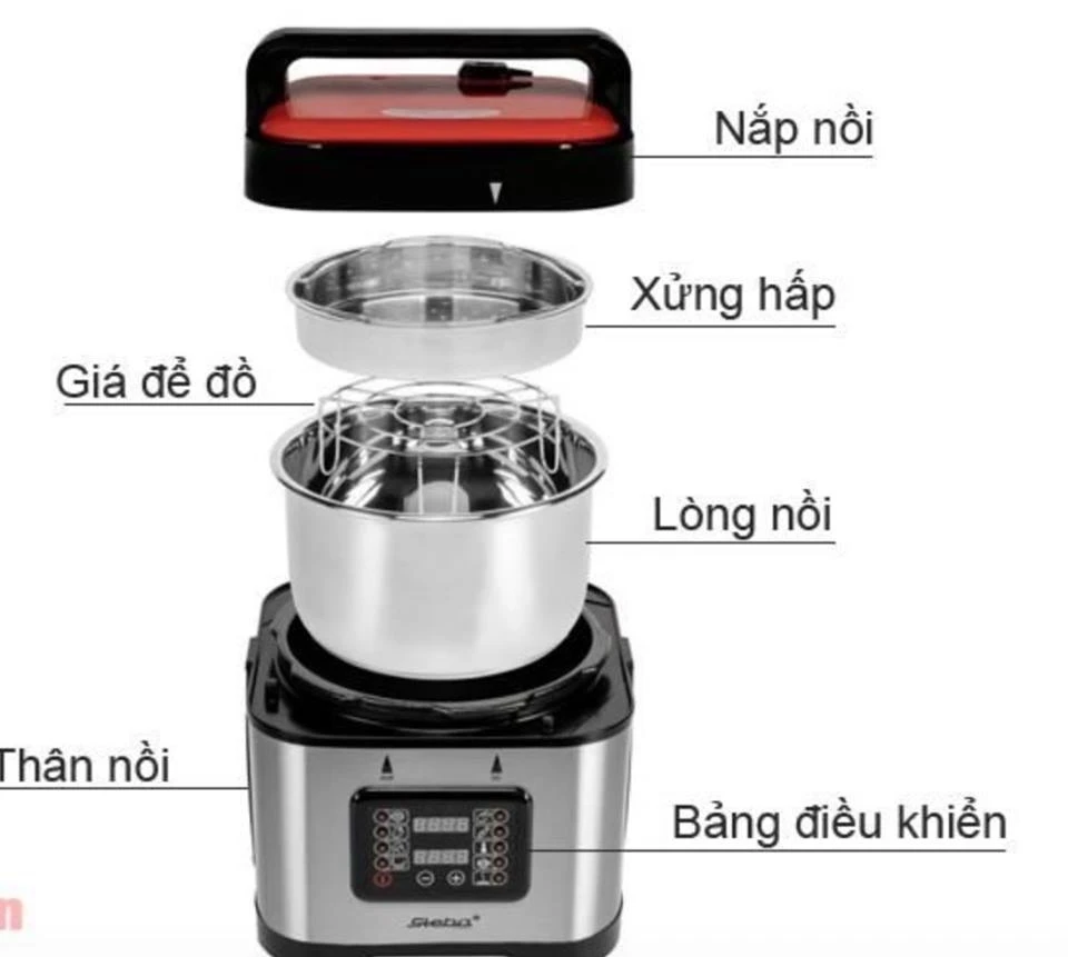 Nồi áp suất đa năng Steba DD1 ECO
