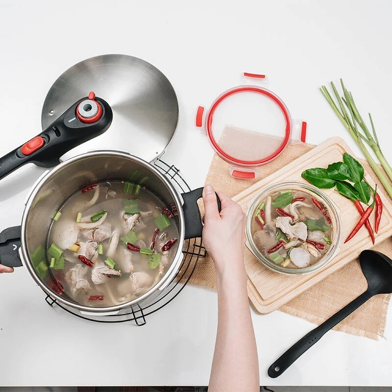 Nồi áp suất Tefal Secure 5 Neo 6L P2530750 (Mờ)