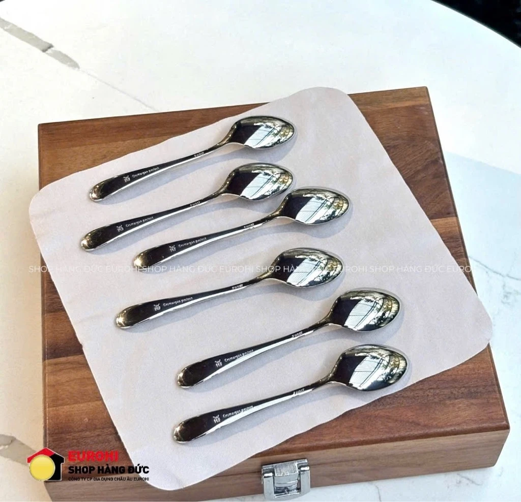 Set 6 thìa trà WMF Merit Cromargan Protect (1140076345S)