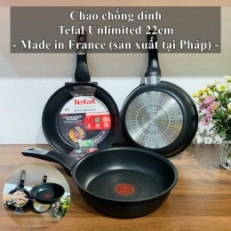 Chảo chống dính Tefal Unlimited 22cm