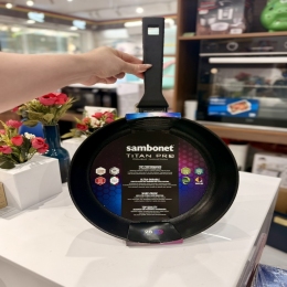 Chảo sâu lòng Titan Pro Double 28cm Sambonet