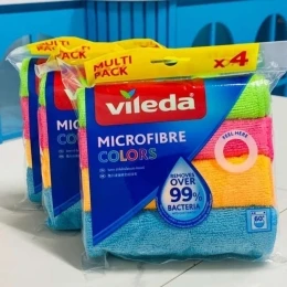 Set 4 chiếc khăn lau đa năng Vileda