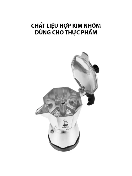 Ấm pha cafe Bialetti 0006093/np 6 cups