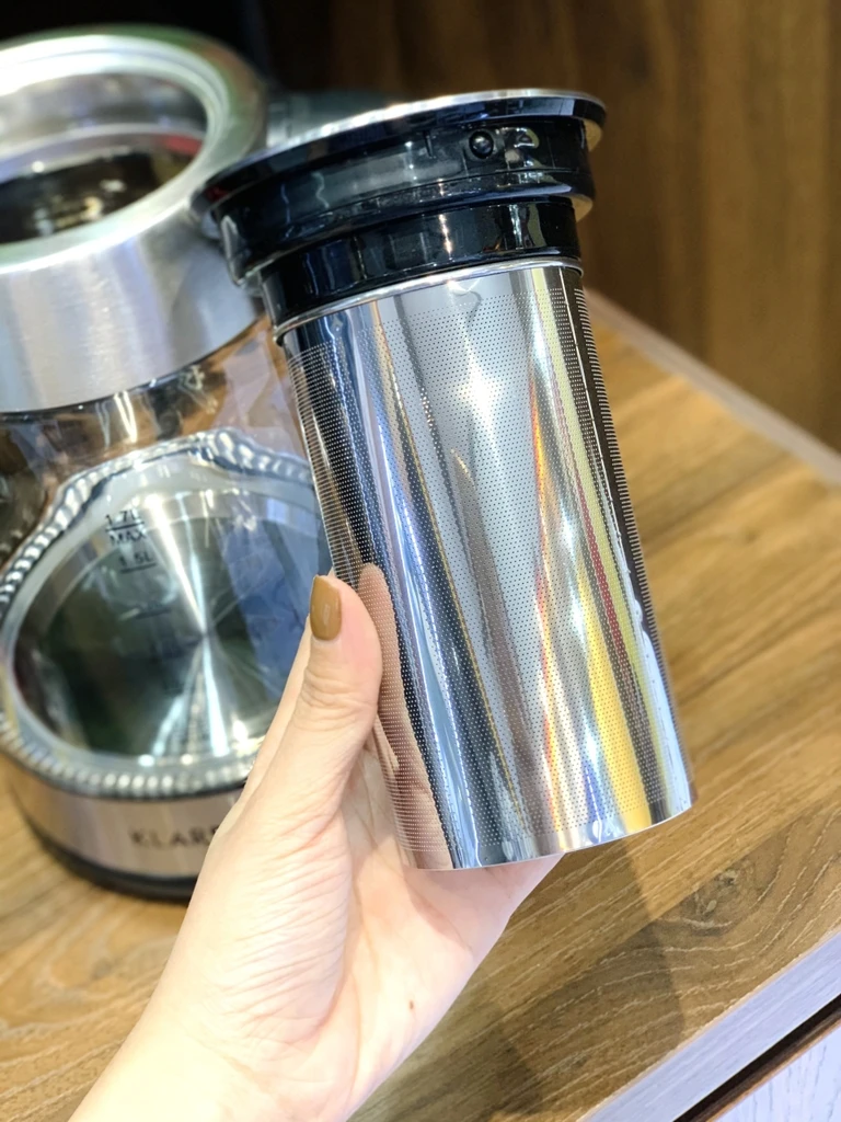 Ấm siêu tốc - Pha trà 2 trong 1 Klarstein