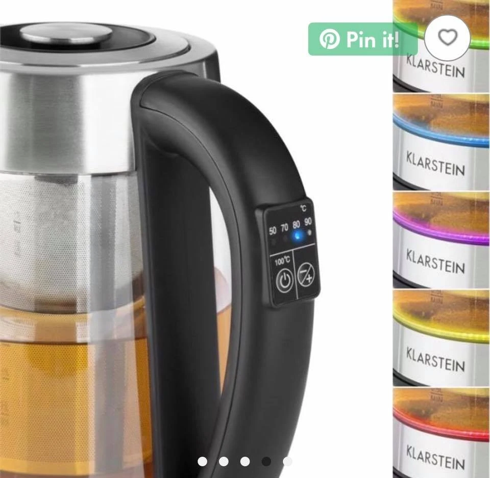 Ấm siêu tốc - Pha trà 2 trong 1 Klarstein