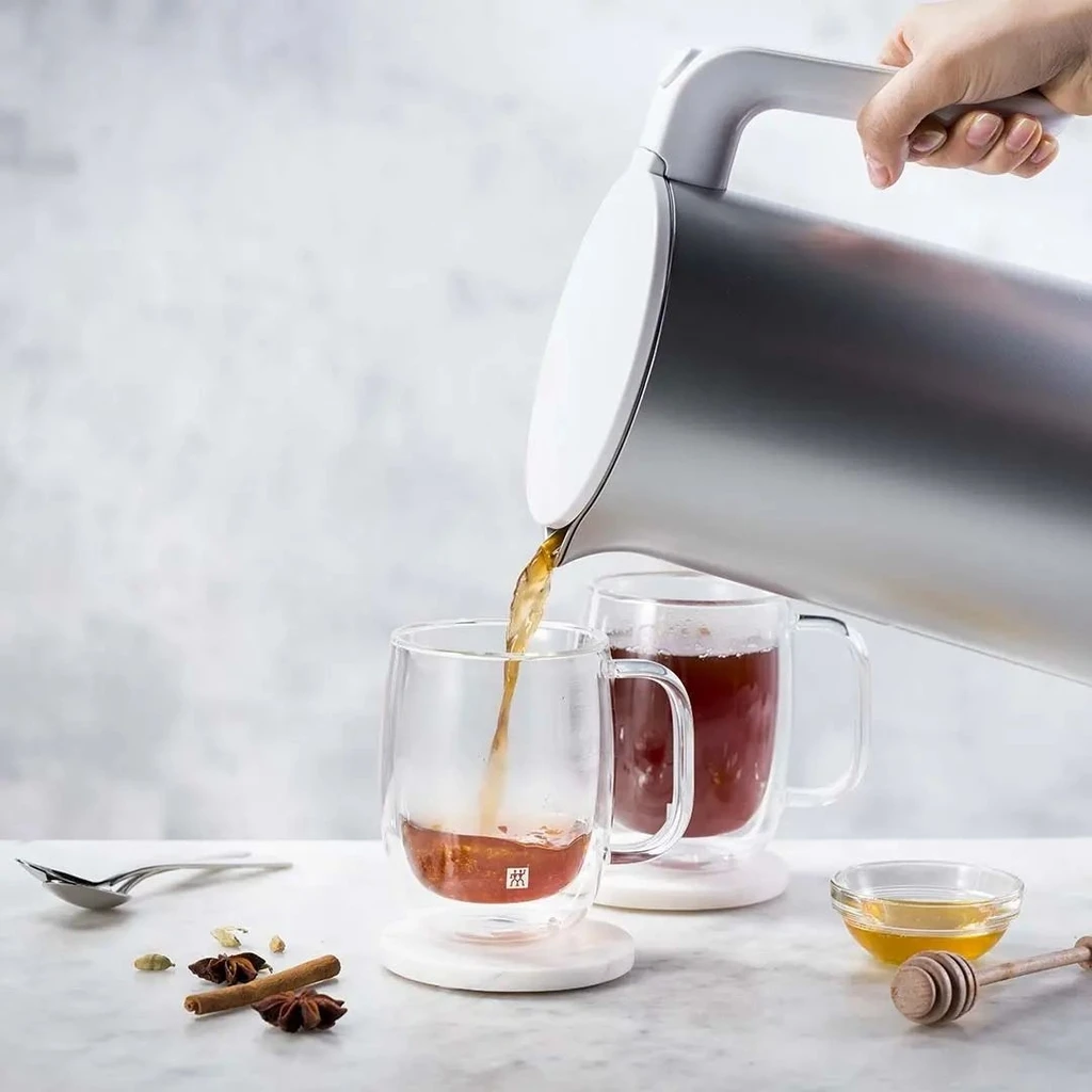 Ấm siêu tốc Zwilling Enfinigy 1,5L màu bạc