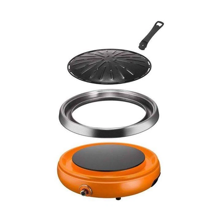Bếp lẩu nướng Unold Asia 30cm (màu cam)