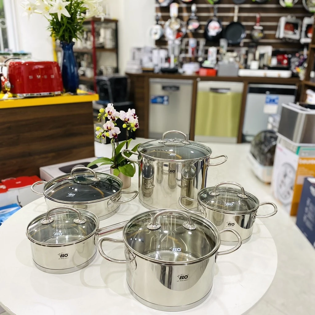 Bộ nồi Elo Profi Cristal 5 món