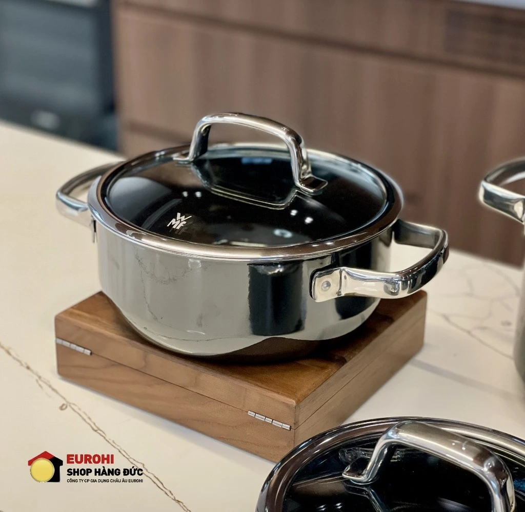 Bộ nồi WMF Fusiontec Mineral Black 4 món màu đen - Made in Germany (0514855290)