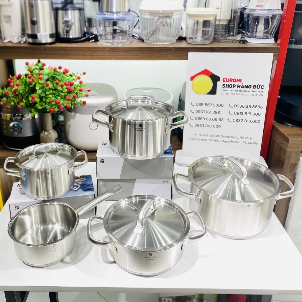 Bộ nồi WMF Gourmet Plus 5 món