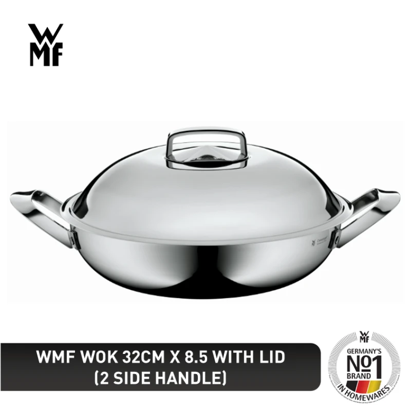Chảo sâu lòng 2 quai cầm WMF WOK 32CM X 8.5 0795036040