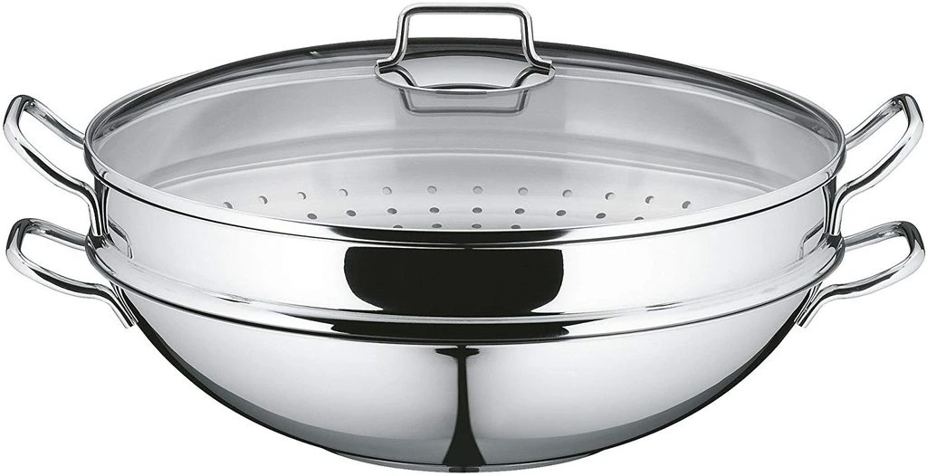 Chảo xào hấp WMF Macao Wok 36cm 4PC 0792566040