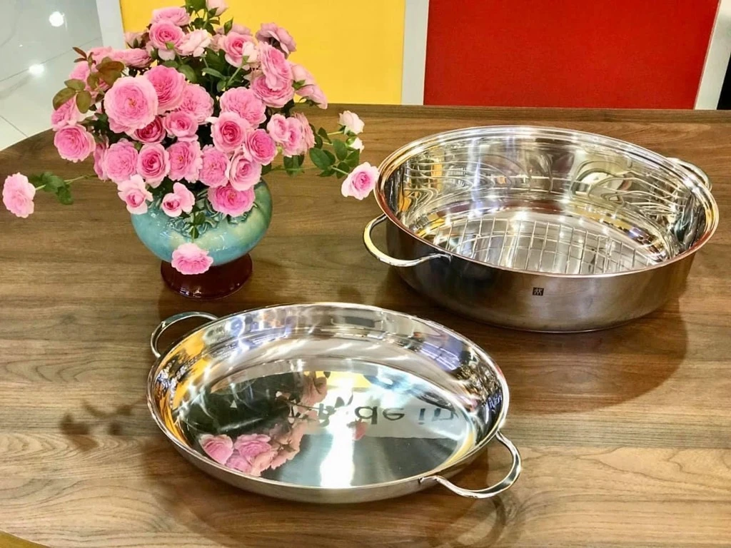 Nồi Oval Zwilling Plus Multibrater 38 cm