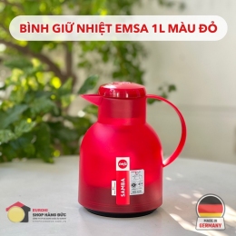 Bình giữ nhiệt Emsa Samba 1L màu đỏ 232