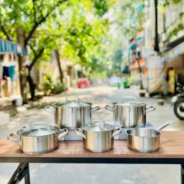 Bộ nồi WMF Gourmet Plus 5 món