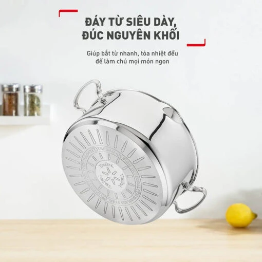 Bộ 3 nồi inox Tefal Duetto Plus (G719S674)