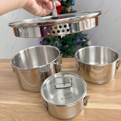 Bộ nồi Lumias Cook Ware 3 món