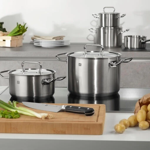 Bộ nồi vung thép Zwilling Twin Classic 5 món