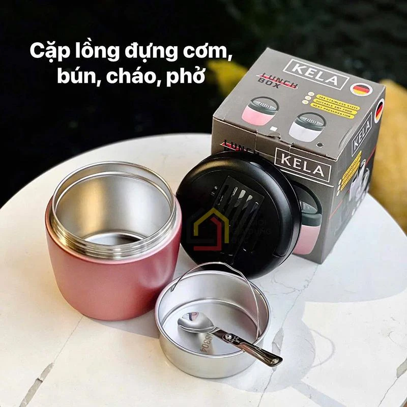 Cặp lồng giữ nhiệt Kela Đức 1,2L nhập khẩu chính hãng