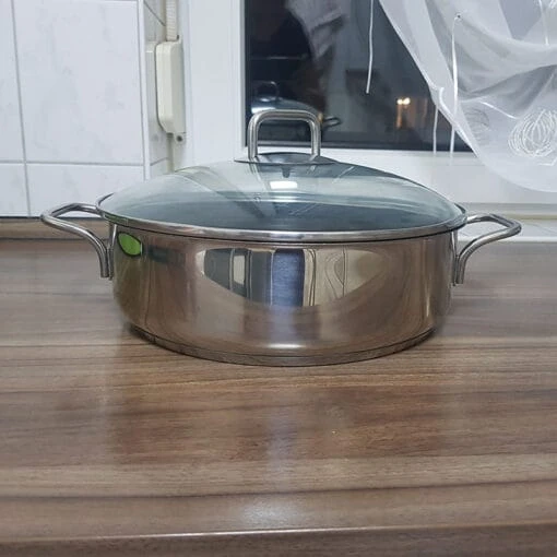 Nồi chảo thần thánh Wmf 28cm Profi mẫu quai vuông