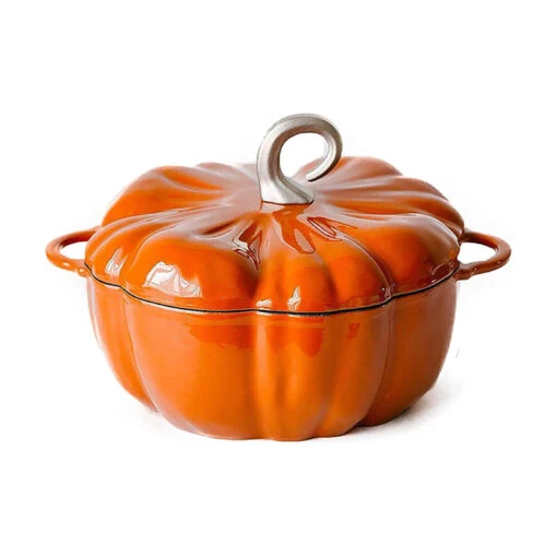 Nồi gang bí Happiness 25cm 3,7L  (tím)