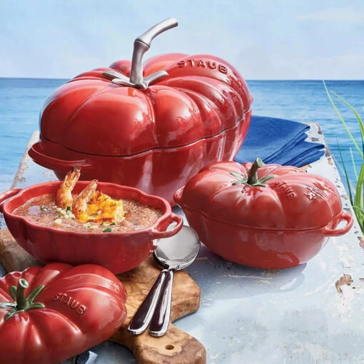 Nồi gang đúc Staub cà chua 25cm, 2.9L