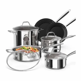 Bộ nồi inox cao cấp CIWETE – Set 6 món đa năng
