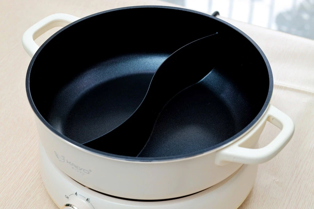Nồi lẩu điện 2 ngăn Kaiyo 6L (KHP-064)