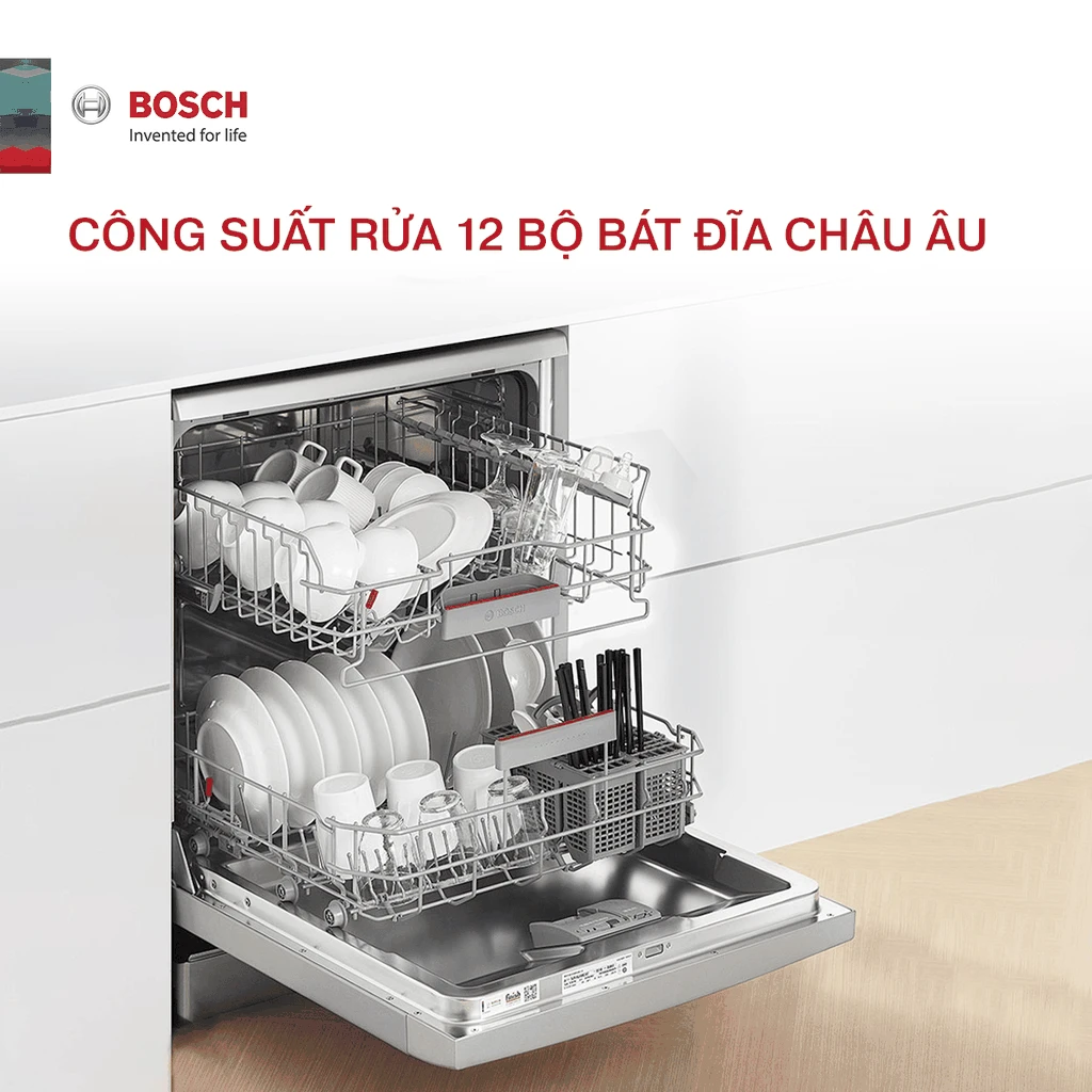 Máy rửa bát Bosch SGS2ITW11E Serie 2