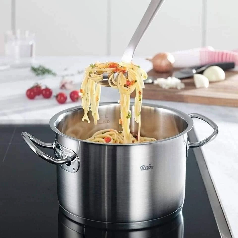    	 Bộ nồi Fissler Profi Original siêu cao cấp 6 món vung thép