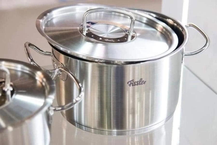    	 Bộ nồi Fissler Profi Original siêu cao cấp 6 món vung thép