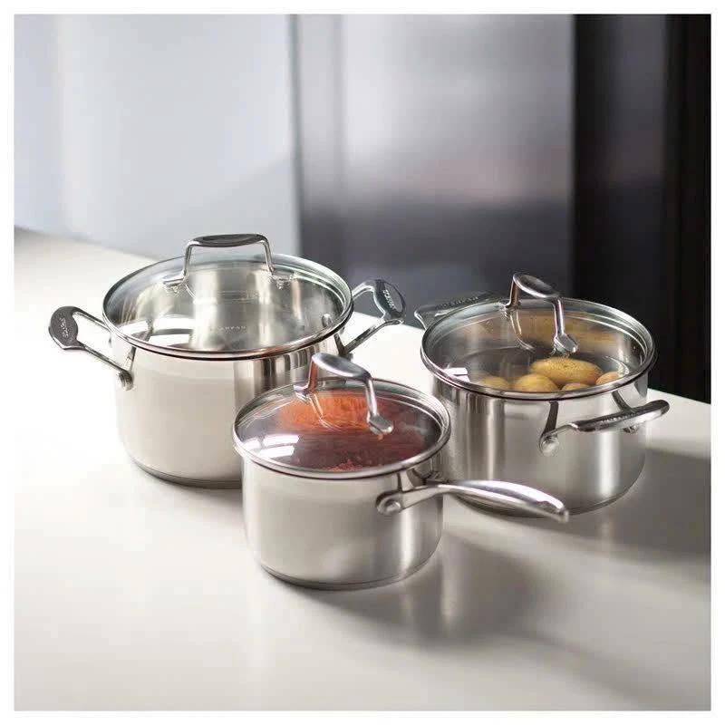 Bộ nồi inox Scanpan Impact 3 món