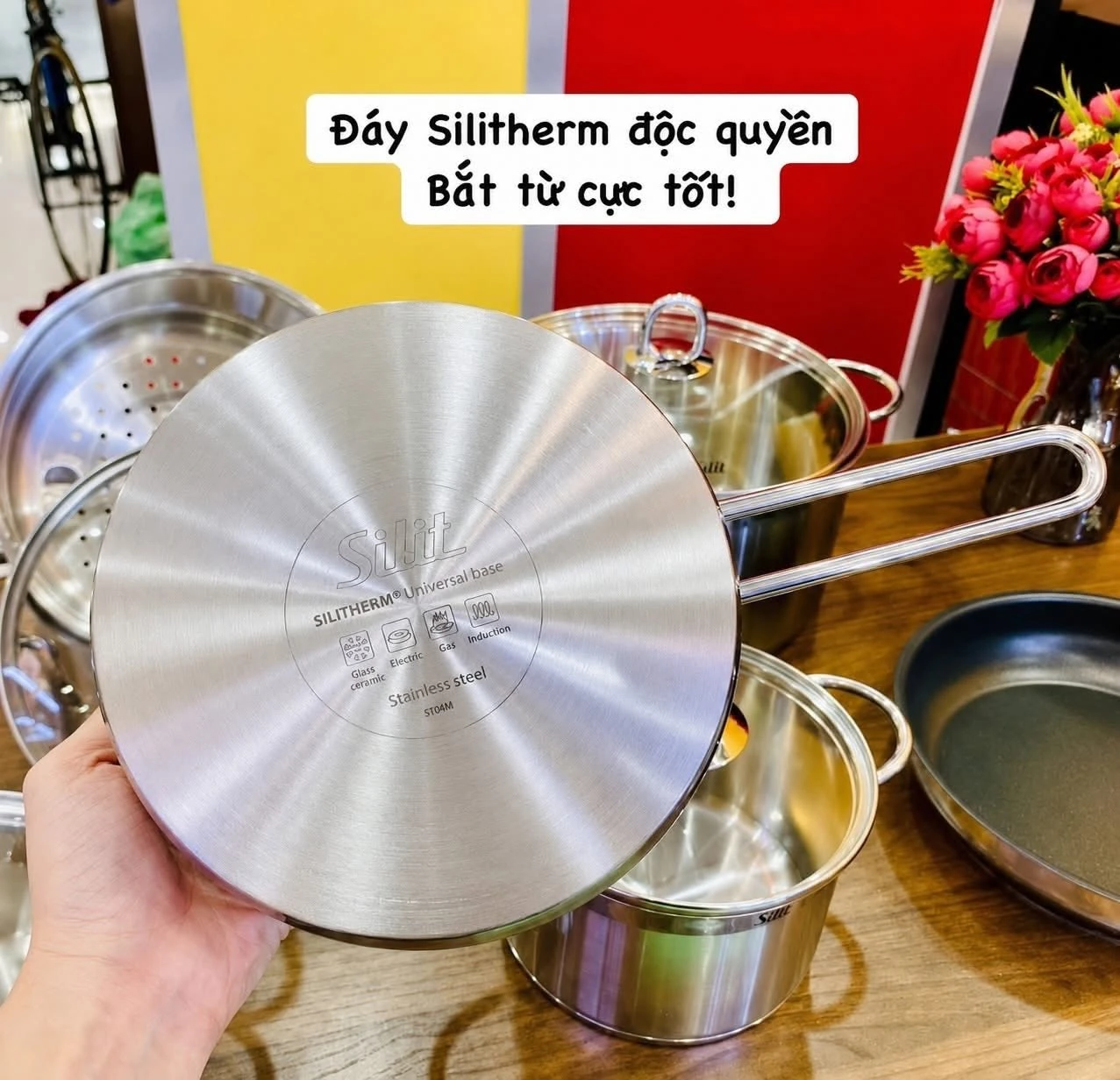 Bộ nồi Silit Diamant 7 món