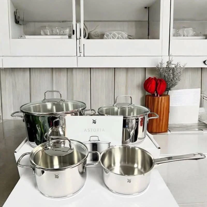    	 Bộ nồi WMF ASTORIA 4 món (3 nồi, 1 quánh)