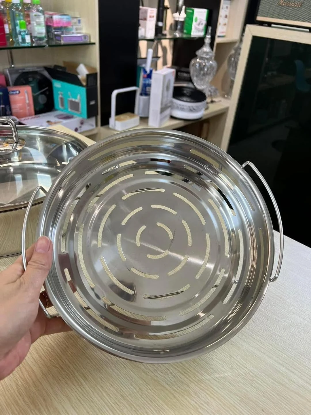 NỒI ĐA NĂNG HẤP-LẨU WMF 28CM