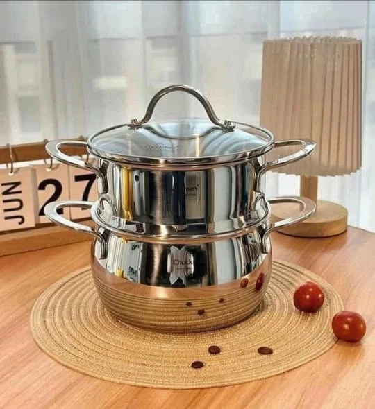 Nồi xửng 2 tầng chockmen 20cm