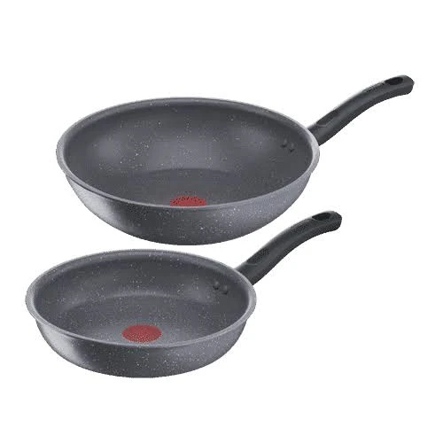 Bộ 2 chảo Tefal Cook Healthy (Chảo 24/Chảo xào 28)