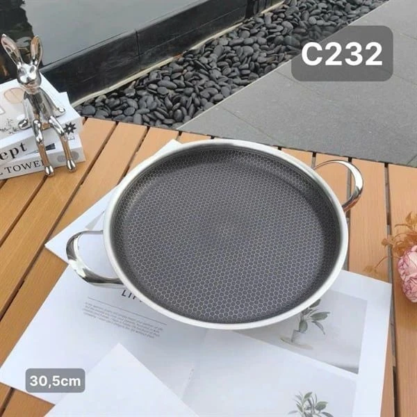 Chảo pizza C232 CHOCKMEN 30cm có chống dính, model: CKM-ZJ3L30P