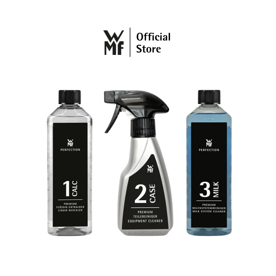 Dung dịch làm sạch máy pha cà phê tự động WMF (set 3 chai)