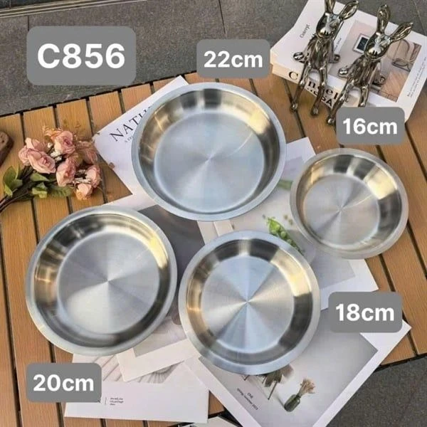 Khay đựng đa năng C856-20 CHOCKMEN 20cm, inox 18/10, model: CKM-AL856P20 