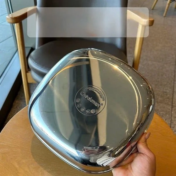 Khay kiêm chảo C164 CHOCKMEN 24cm, inox 18/10, model: CKM-FY3L24P