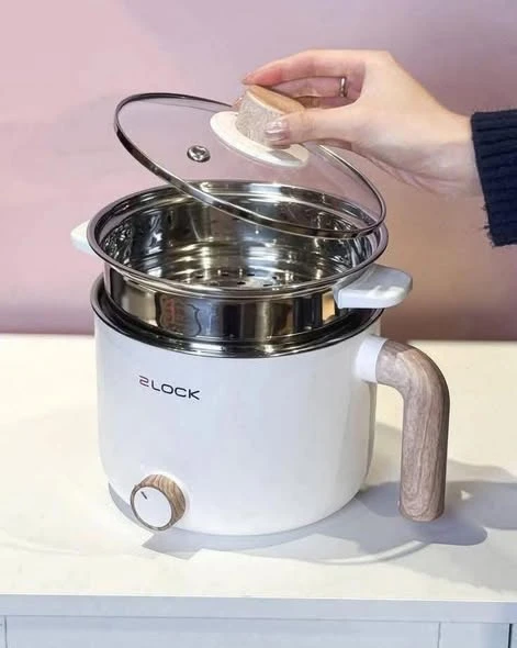 NỒI LẨU ĐIỆN MINI 2LOCK 1,5L
