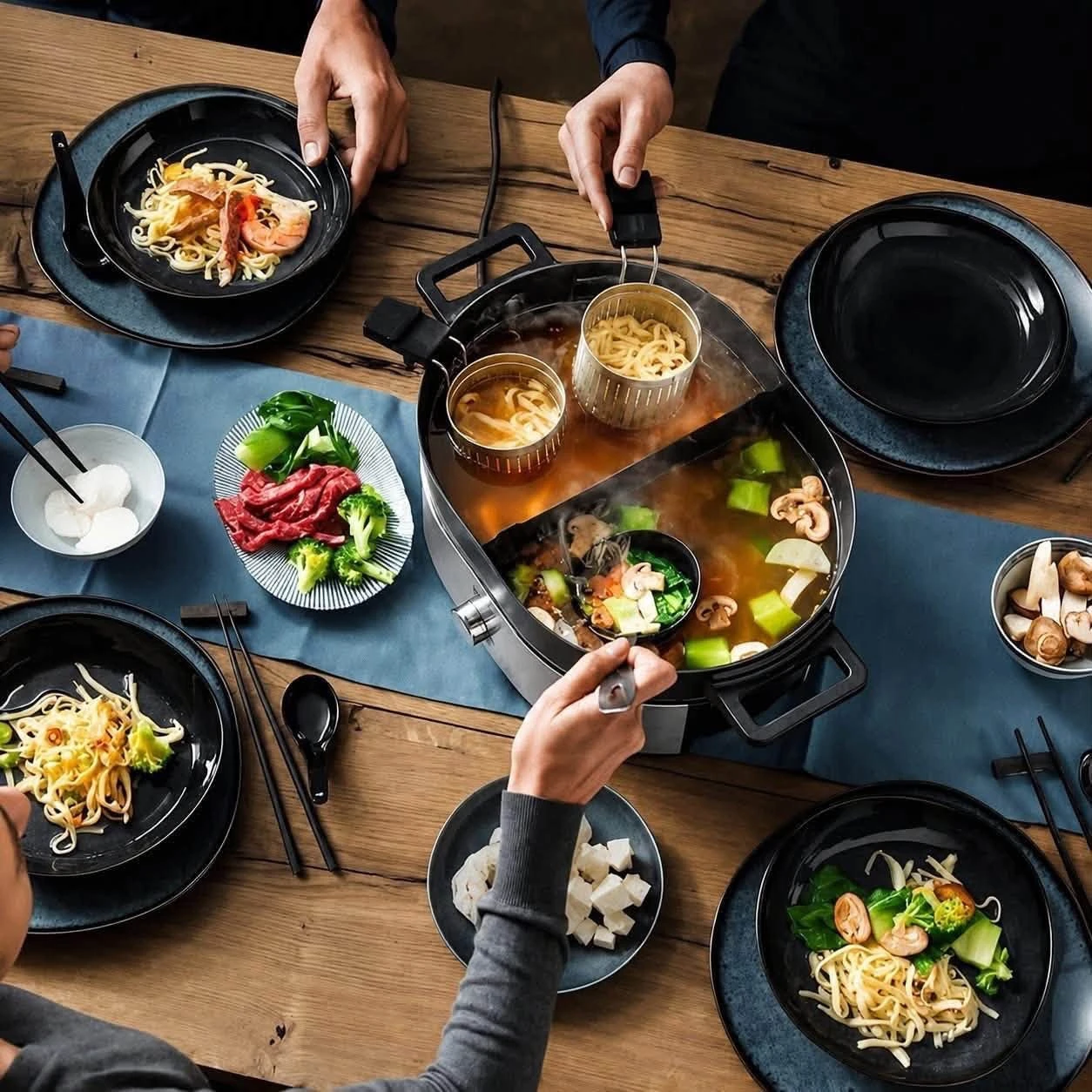  NỒI LẨU HẤP 2 trong 1 WMF Hot Pot Lono